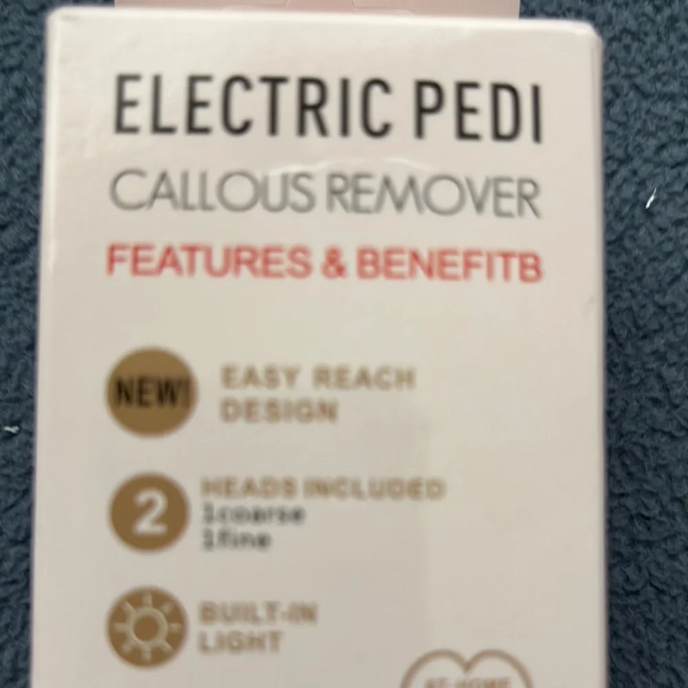 Electric Pedi Callous Remover - Blue